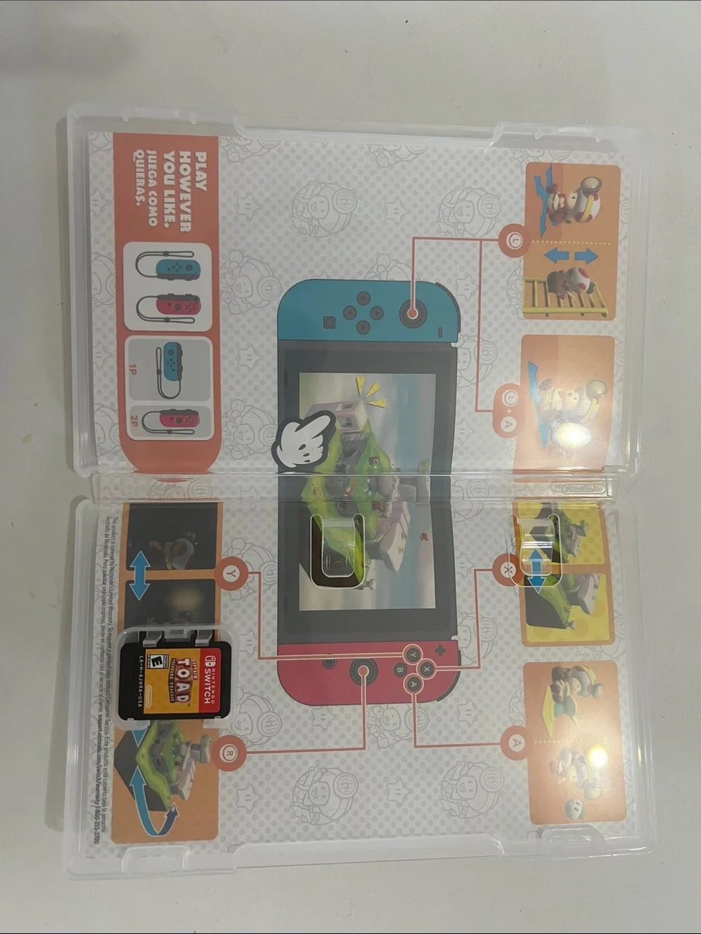 Nintendo Switch - Captain Toad Treasure Tracker (Yellow, Red, White)